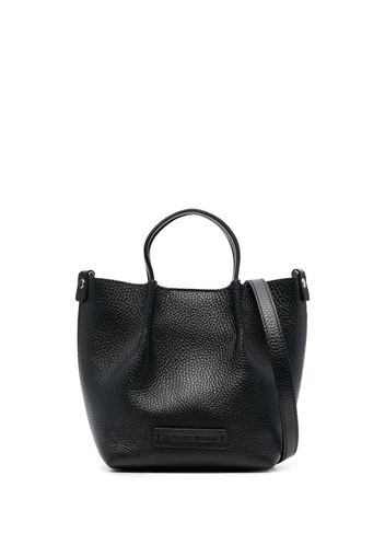 Fabiana Filippi small Inga logo-patch bag - Schwarz