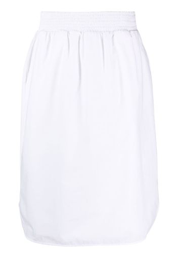 Fabiana Filippi elasticated-waist midi skirt - Weiß