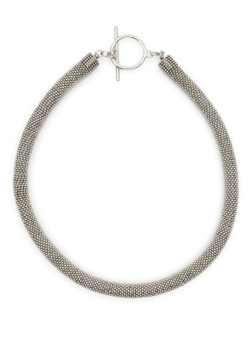 Fabiana Filippi chunky bead-chain necklace - Silber