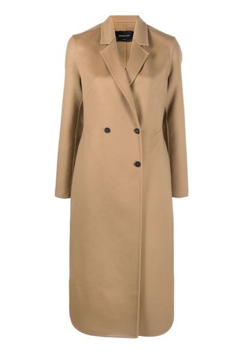 Fabiana Filippi single-breasted belted coat - Braun