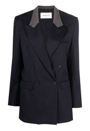 Fabiana Filippi Doppelreihiger Blazer - Blau