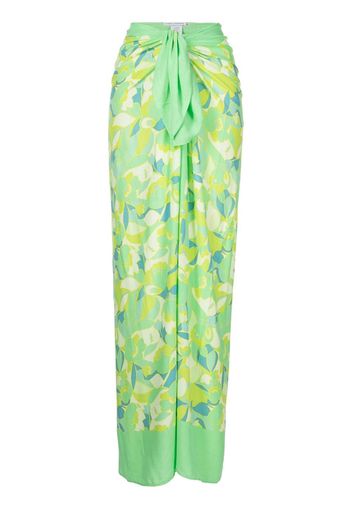 Faithfull the Brand floral-print sarong - Grün