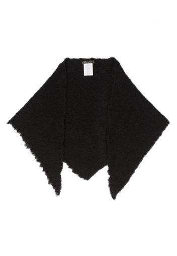 Faliero Sarti Kat frayed scarf - Schwarz