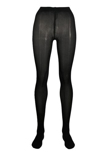 Falke semi-sheer high-waisted tights - Schwarz