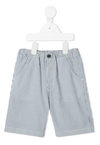 Familiar Gestreifte Shorts - Grau