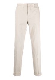 Fay slim-cut leg trousers - Nude