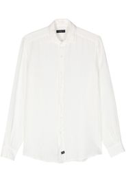 Fay long-sleeves linen shirt - Weiß