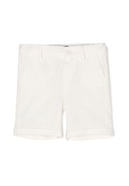 Fay Kids piqué-weave shorts - Weiß