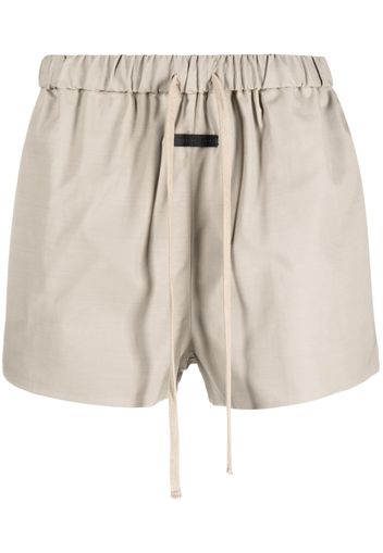 Fear Of God drawstring-waist short shorts - Nude