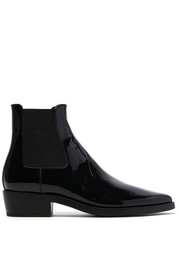 Fear Of God patent-finish leather boots - Schwarz