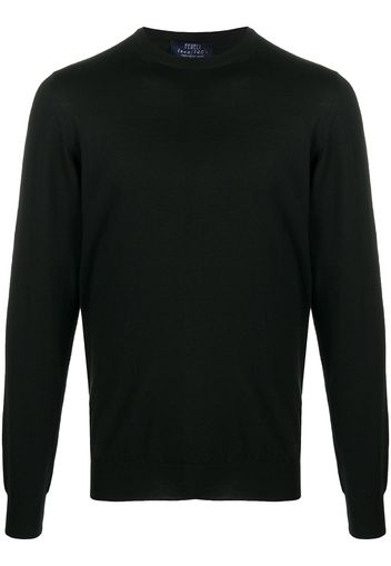 Fedeli Pullover mit Rundhalsausschnitt - Schwarz