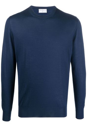 Fedeli round-neck jumper - Blau