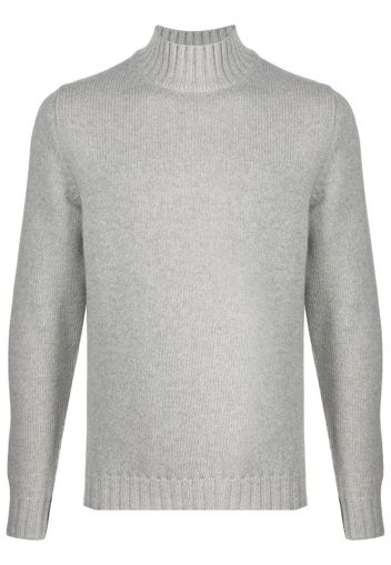 Fedeli fine-knit high-neck jumper - Grau