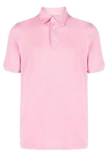 Fedeli jersey cotton polo shirt - Rosa