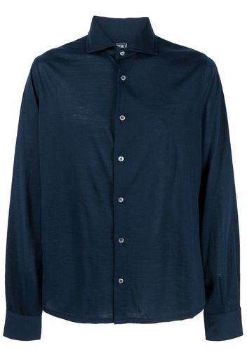 Fedeli Iconic Jason button-up shirt - Blau