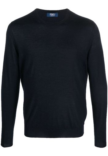 Fedeli Argentina crew-neck jumper - Blau