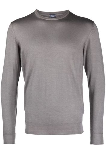 Fedeli crew-neck merino-wool jumper - Grau