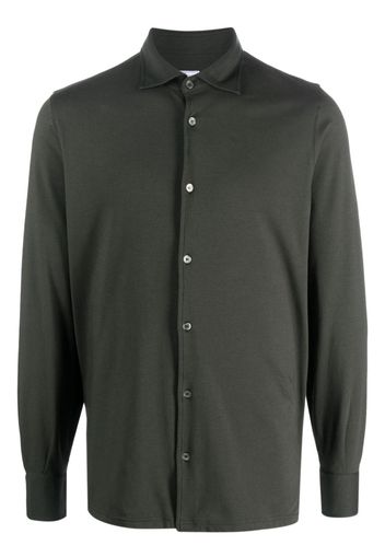 Fedeli long-sleeved jersey shirt - Grün