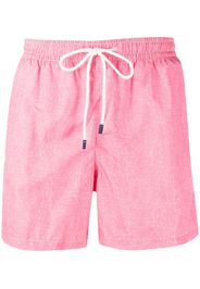 Fedeli Badeshorts mit Logo-Patch - Rosa