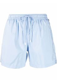 Fedeli drawstring-fastened swim shorts - Blau