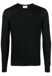 Fedeli round-neck jumper - Schwarz