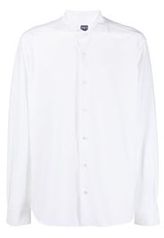 Fedeli Sean cotton-blend shirt - Weiß