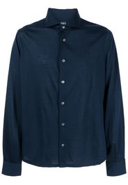 Fedeli Iconic Jason button-up shirt - Blau