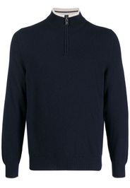 Fedeli Favonio fine-knit cashmere jumper - Blau