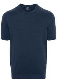 Fedeli Fein gestricktes T-Shirt - Blau
