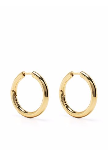 Federica Tosi chunky hoop earrings - Gold