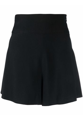 Federica Tosi high-rise fitted shorts - Schwarz