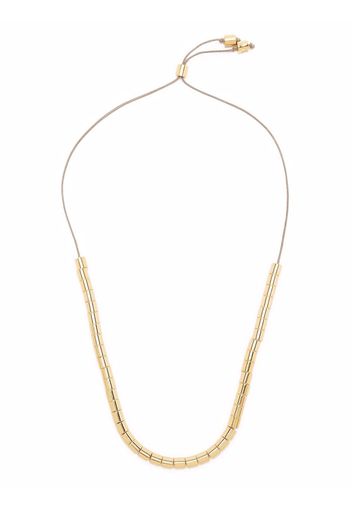 Federica Tosi cylinder-bead necklace - Gold