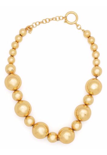 Federica Tosi gradient-bead necklace - Gold