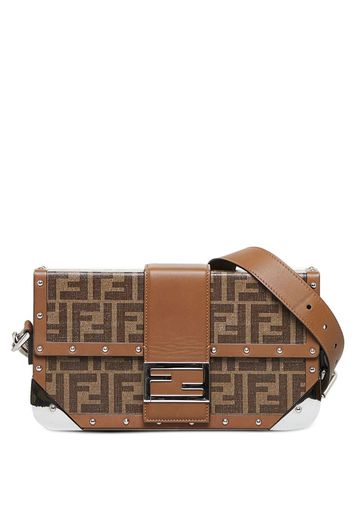 Fendi Pre-Owned Baguette Trunk shoulder bag - Braun