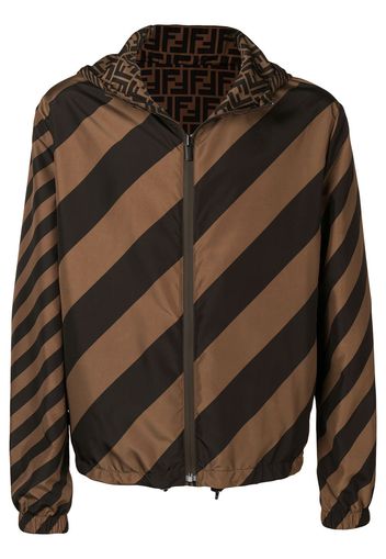 Fendi Wendbare Jacke - Braun