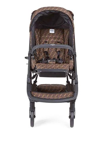 Fendi Kids Kinderwagen mit FF - Schwarz