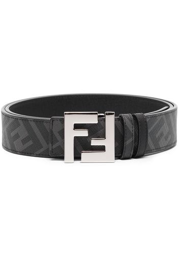 Fendi FENDI LOGO RVRS BELT BLACK - Schwarz