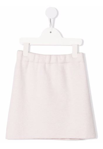 Fendi Kids fine-knit skirt - Rosa