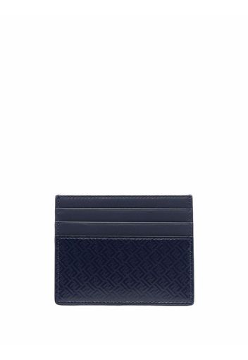 Fendi FF Jacquard cardholder wallet - Blau