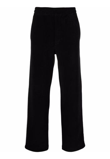 Fendi side stripe detail trousers - Schwarz