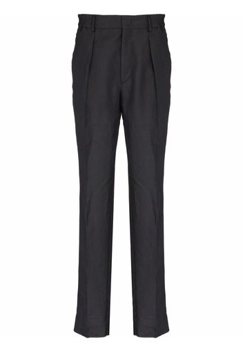 Fendi high-waisted tailored trousers - Schwarz