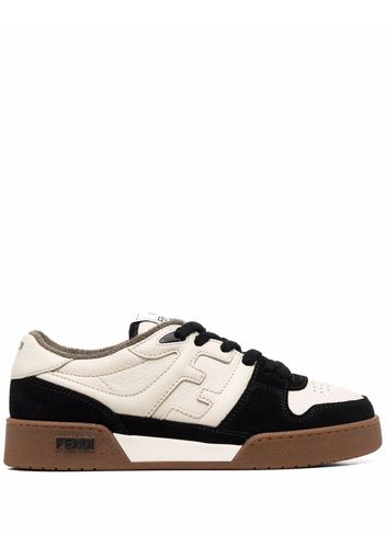 Fendi Match low-top sneakers - Nude