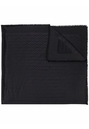 Fendi FF monogram-print scarf - Schwarz