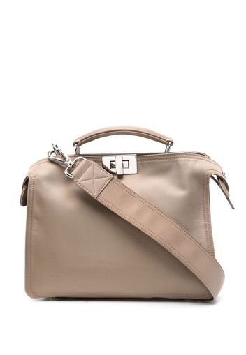 Fendi Peekaboo Handtasche - Nude