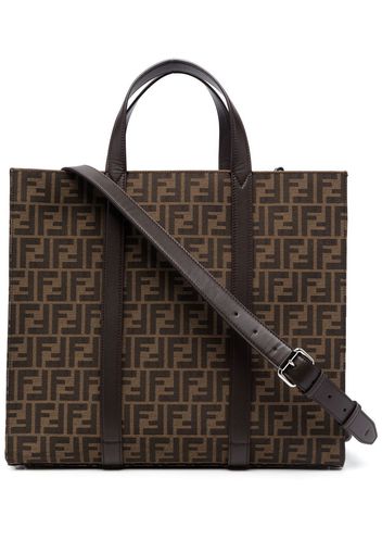 Fendi FF jacquard-motif tote bag - Braun