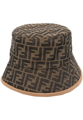 Fendi FF Monogram bucket hat - Braun