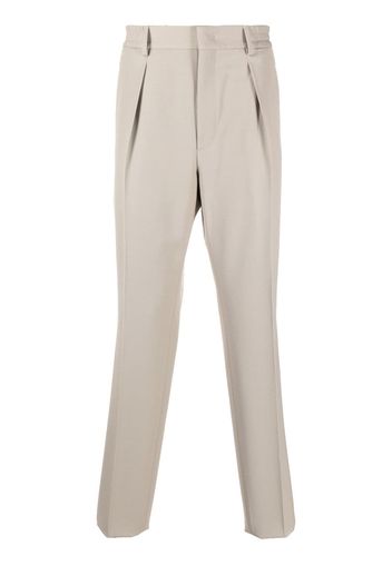 Fendi pleated tailored trousers - Nude