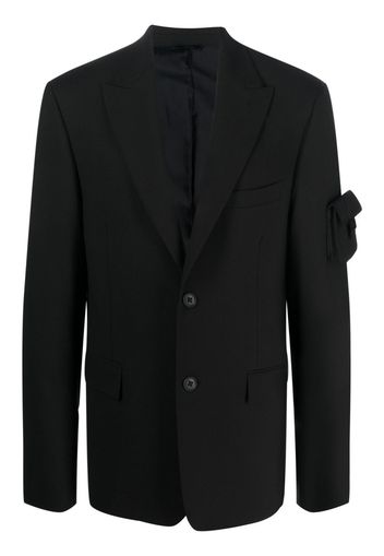 Fendi Baguette pocket-detail blazer - Schwarz