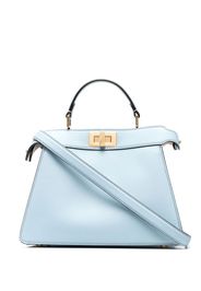 Fendi small Peekaboo ISeeU top-handle bag - Blau