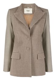 Fendi Einreihiger Blazer - Braun